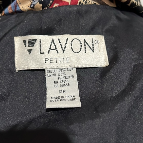 EVC Lavon Vintage Silk Women’s Travel Aviation theme Jacket SP - Picture 6 of 7